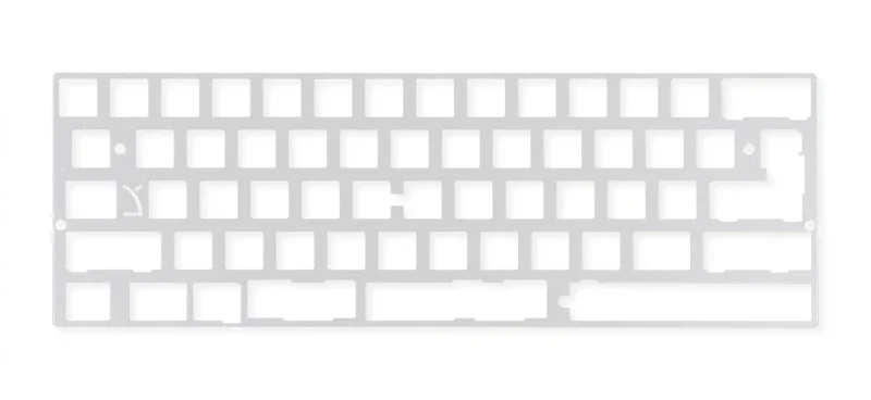 60 polycarbonate plate for custom keyboards kbdfans