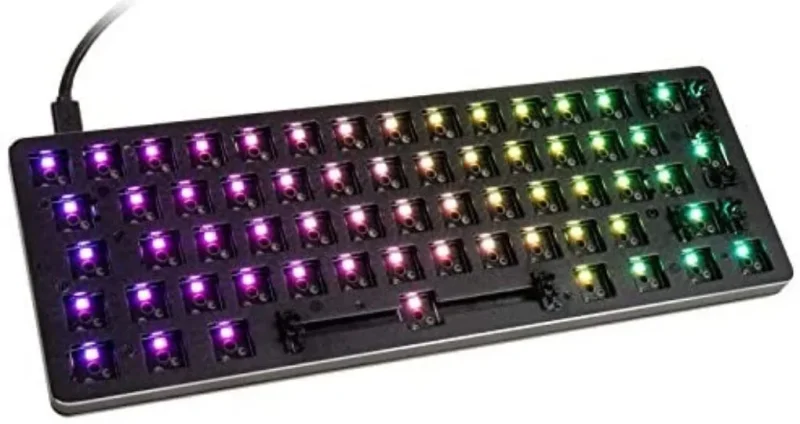 60 rgb mechanical keyboard gmmk barebones kit hotswap 60 layout