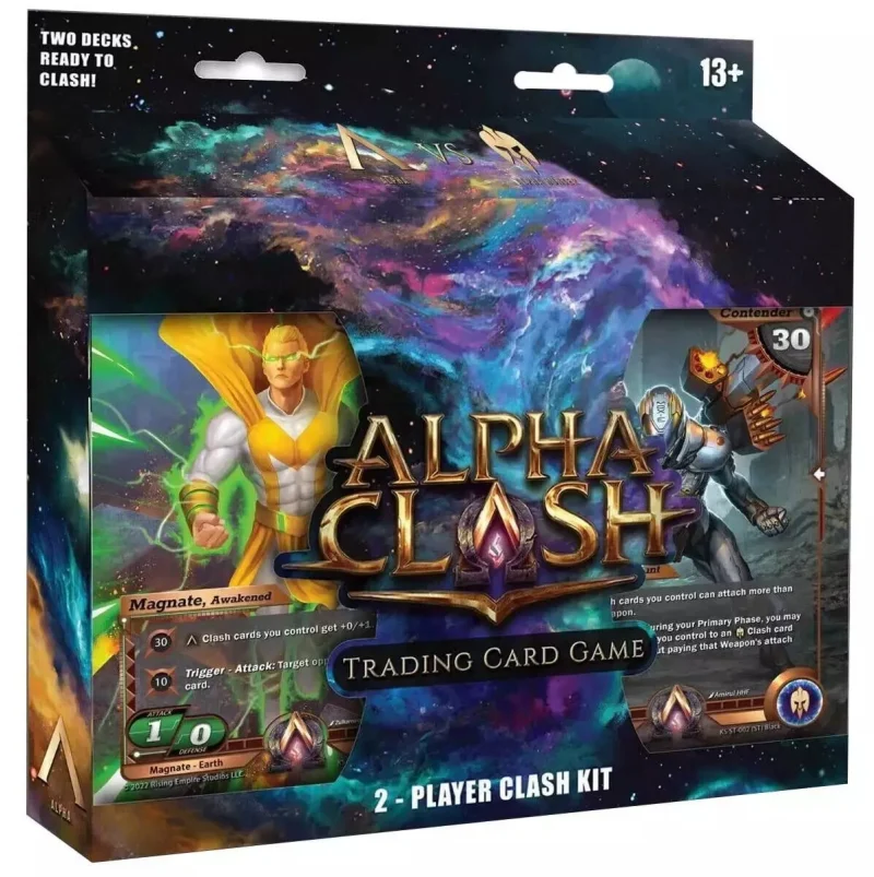 alpha clash tcg the awakening 2 player starter kit