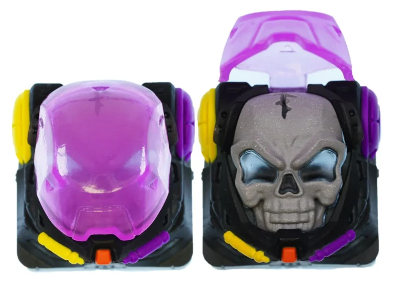 astronskull purple yellow artisan keycap hot keys project