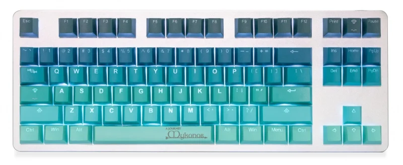 backlit mykonos 150 key cubic pbt keycap set