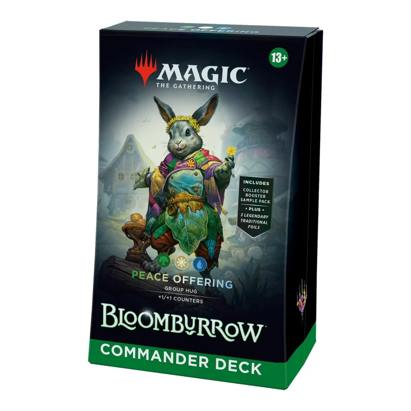 bloomburrow commander deck peace offering mtg