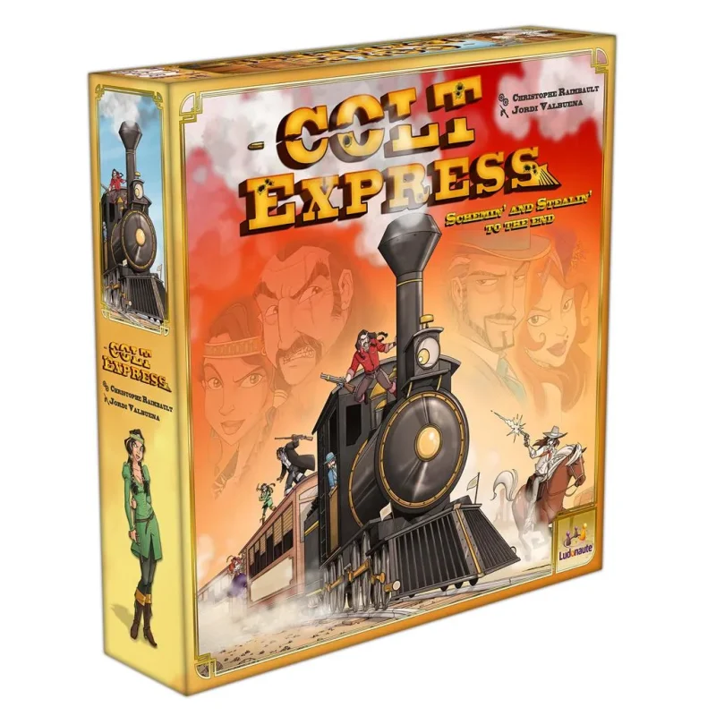 colt express board game action packed western adventure