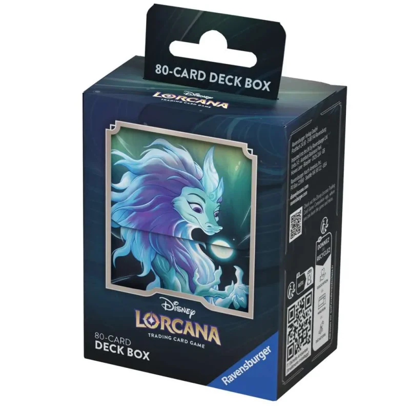 disney lorcana sisu deck box rise of the floodborn edition