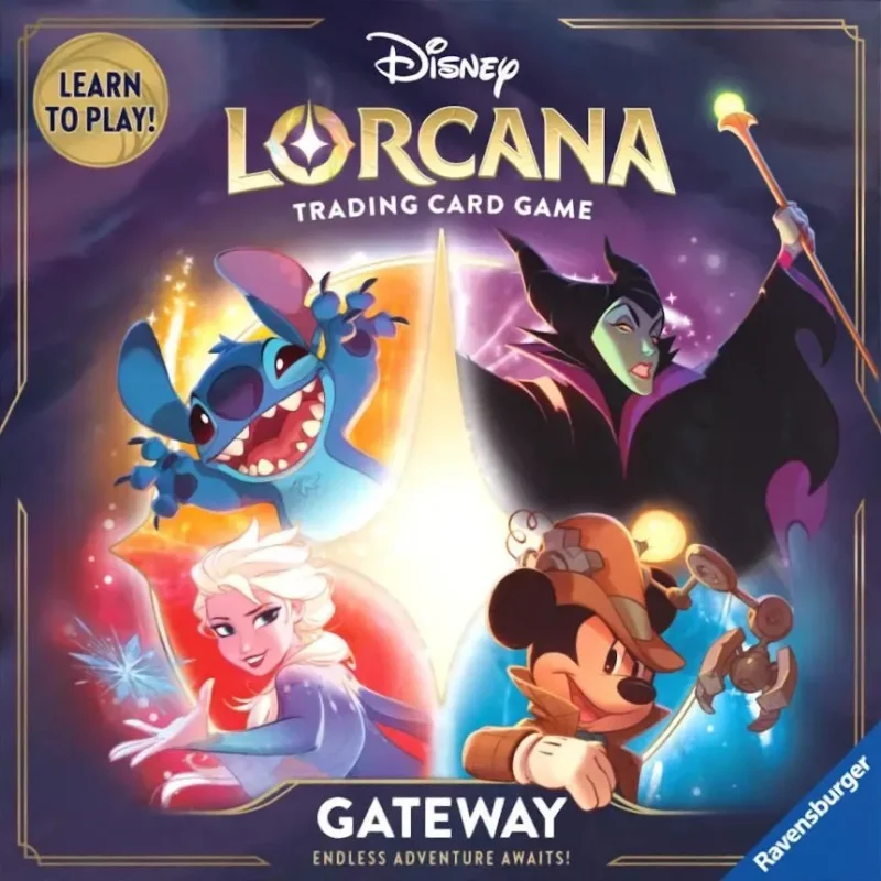 disney lorcana tcg gateway booster pack limited edition