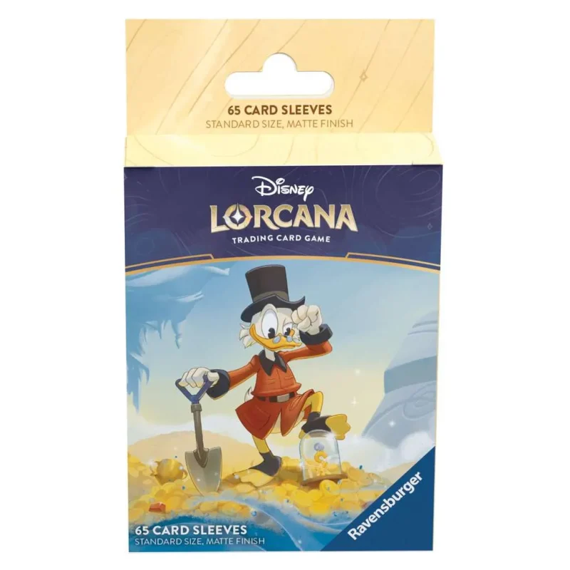 disney lorcana tcg scrooge mcduck deck protector exclusive inklands