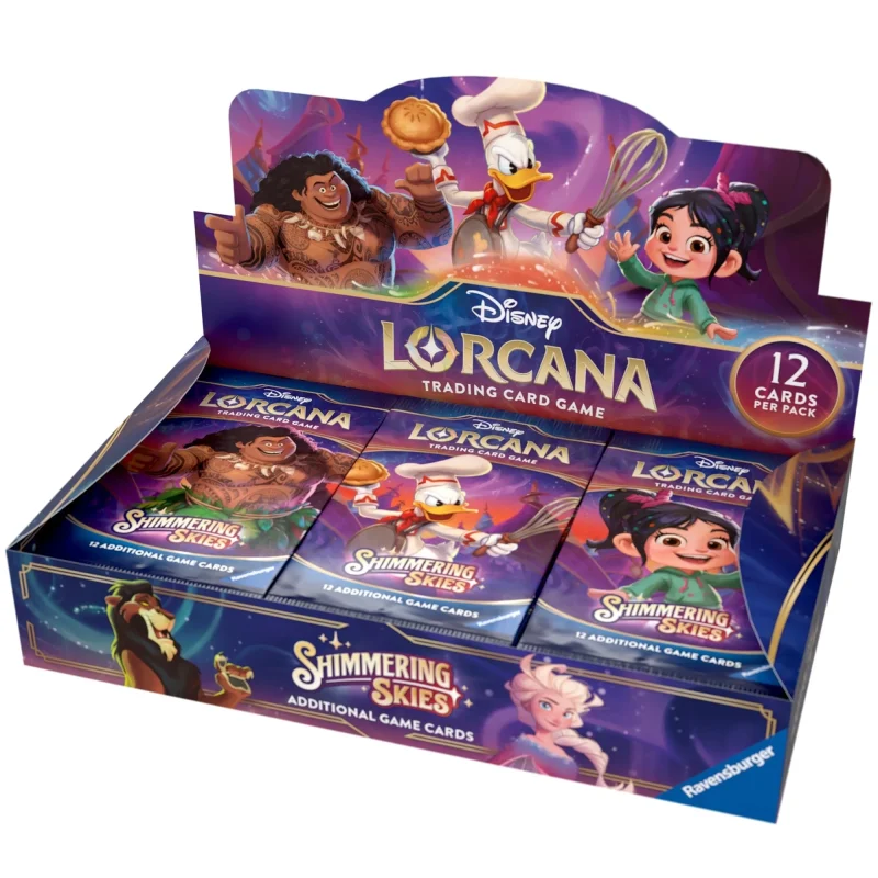 disney lorcana tcg shimmering skies booster box exclusive offer