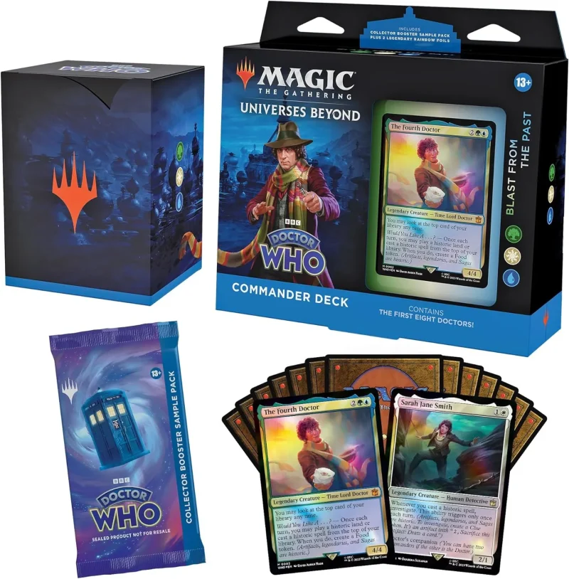 doctor who magic the gathering commander deck blast from the past