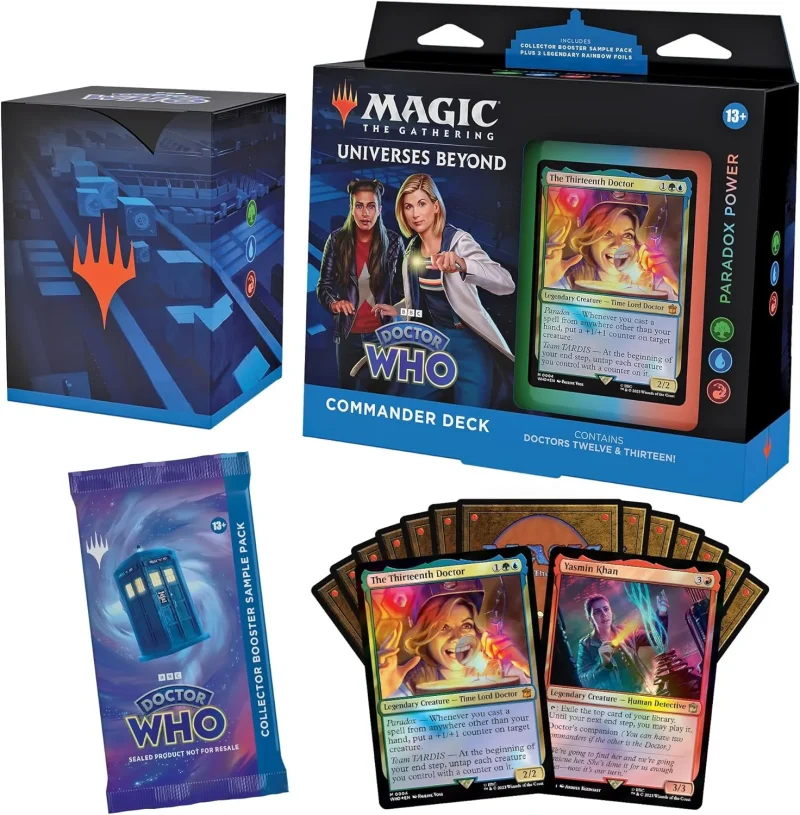 doctor who magic the gathering commander deck paradox power