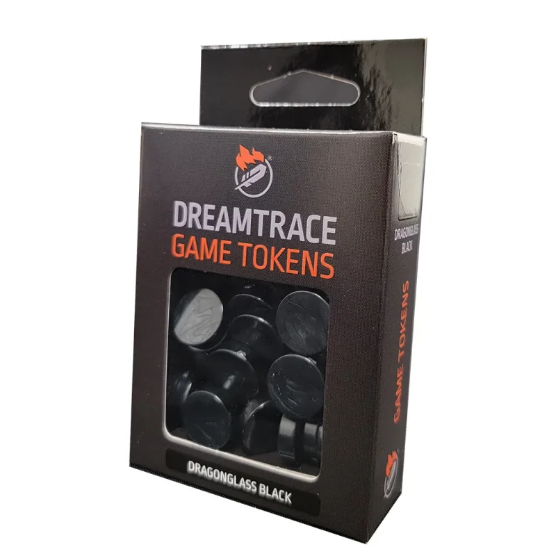 dragonglass black gaming tokens dreamtrace