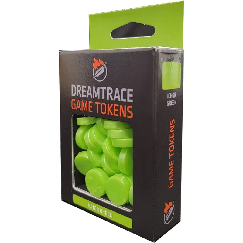 dreamtrace ichor green gaming tokens exclusive edition