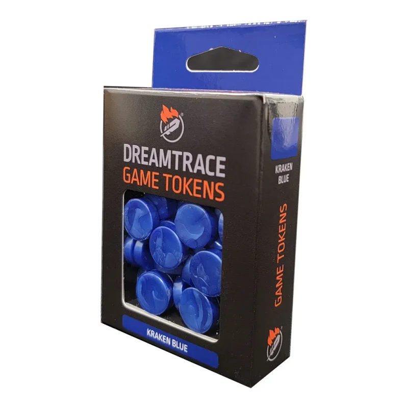 dreamtrace kraken blue gaming tokens exclusive edition