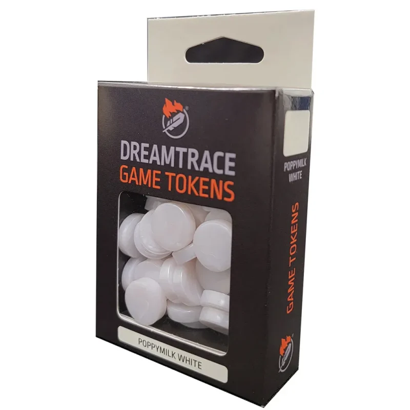 dreamtrace poppymilk white gaming tokens exclusive edition