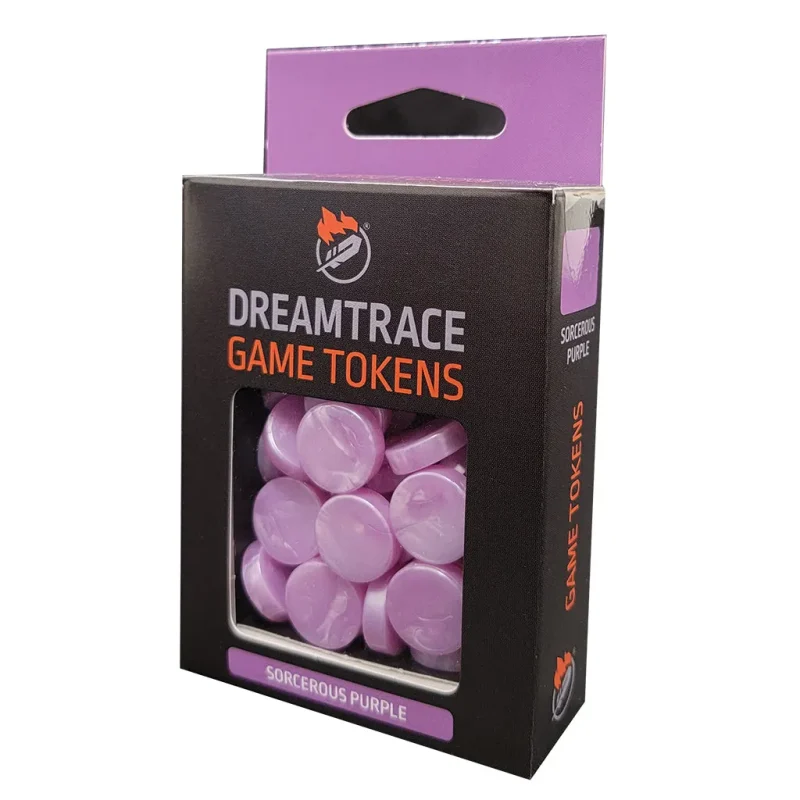 dreamtrace sorcerous purple gaming tokens limited edition