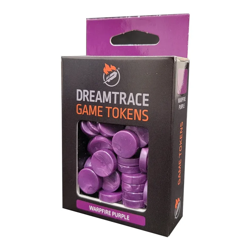 dreamtrace warpfire purple gaming tokens