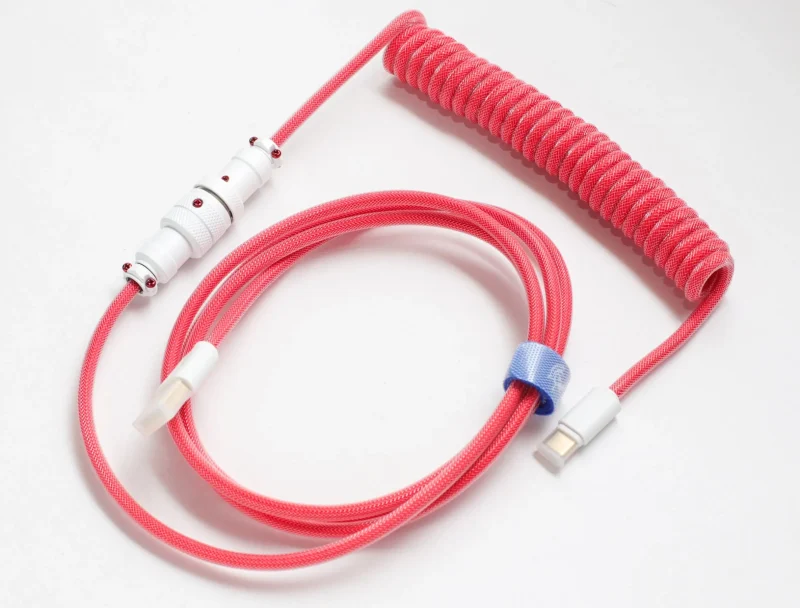 ducky apple red custom usb cable