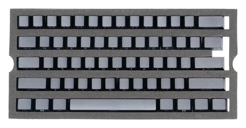 ducky black 108 key backlit cherry pbt keycap set