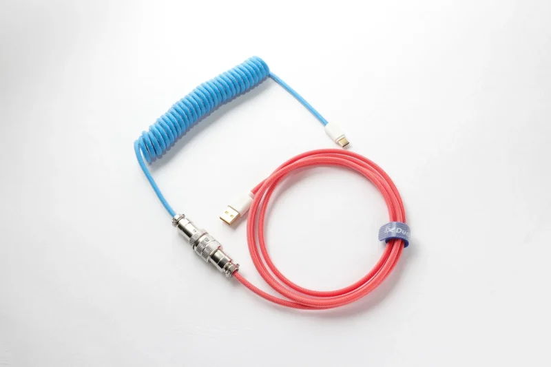 ducky bon voyage coiled usb cable premium custom cord