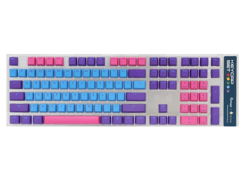 ducky joker 108 key pbt keycap set oem profile