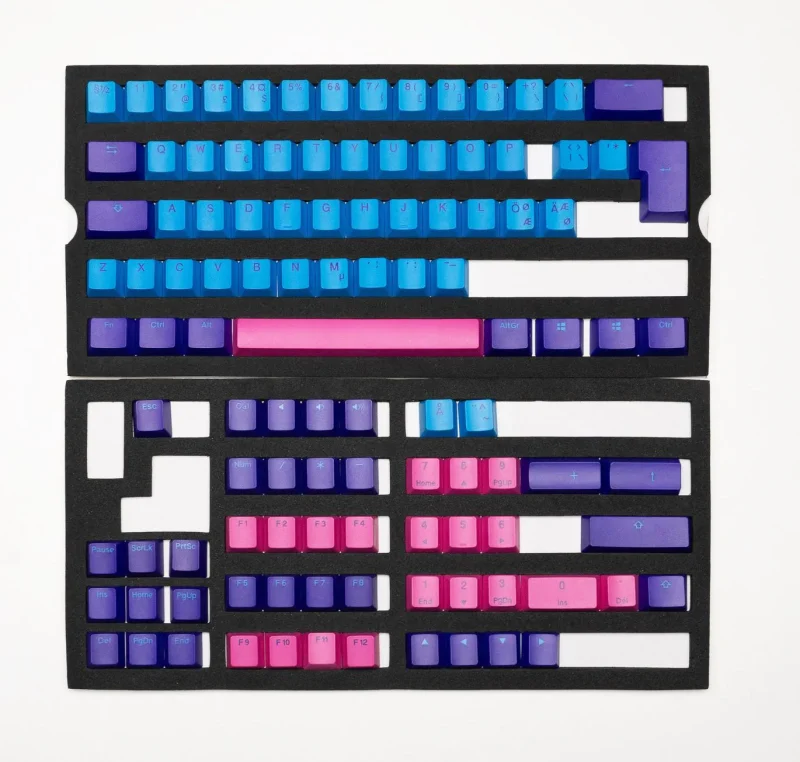 ducky joker 109 key pbt keycap set oem profile