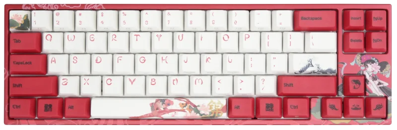 ducky miya pro koi 65 bluetooth mechanical keyboard