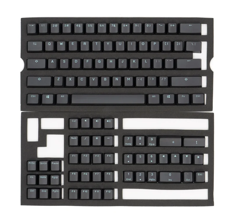 ducky ochi 108 key pbt double shot keycap set