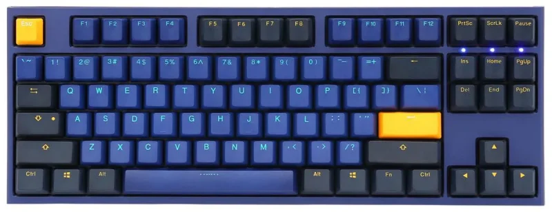 ducky one 2 horizon tkl mechanical keyboard double shot pbt