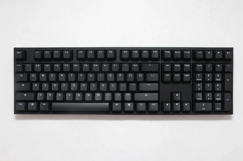 ducky one 2 phantom black pbt mechanical keyboard