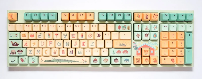 ducky one 2 pro pbt dye sub limited edition mechanical keyboard