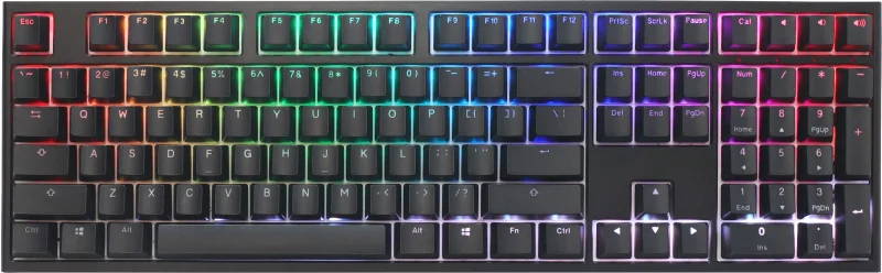 ducky one 2 pro rgb pbt mechanical keyboard