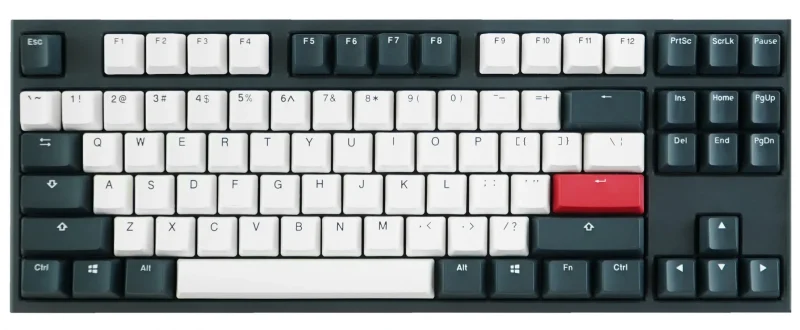 ducky one 2 tuxedo tkl pbt mechanical keyboard