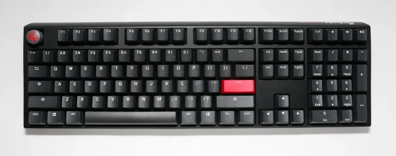 ducky one 3 black hotswap pbt mechanical keyboard