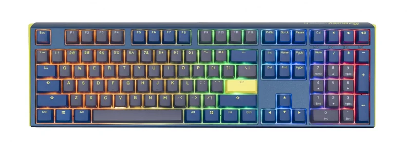 ducky one 3 daybreak rgb hotswap pbt mechanical keyboard