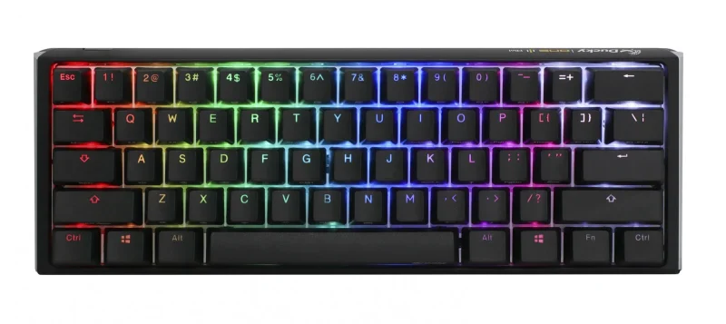 ducky one 3 mini 60 rgb hotswap mechanical keyboard classic edition