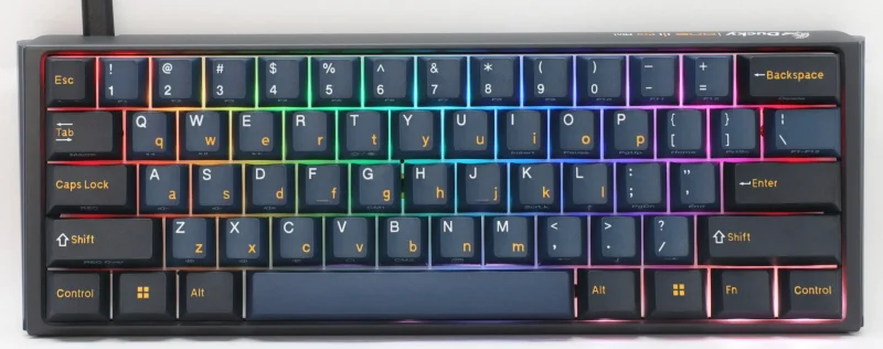 ducky one 3 mini pro nazca 8k 60 rgb hotswap pbt mechanical keyboard scaled