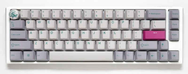 ducky one 3 sf 65 grey hotswap rgb pbt mechanical keyboard