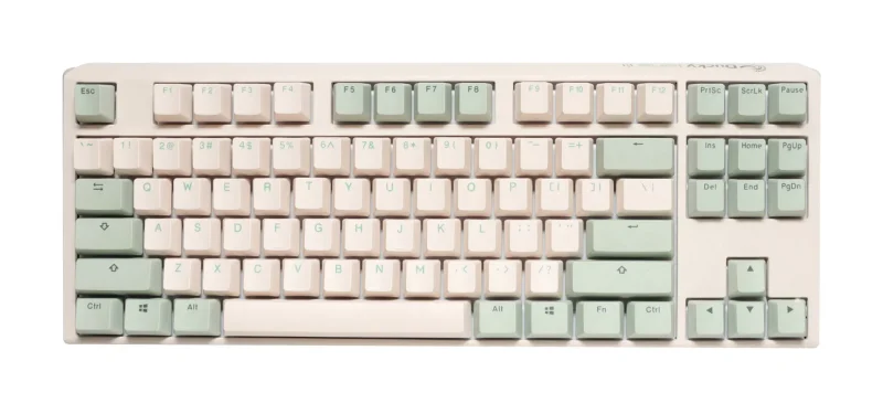 ducky one 3 tkl matcha mechanical keyboard pbt double shot hotswap