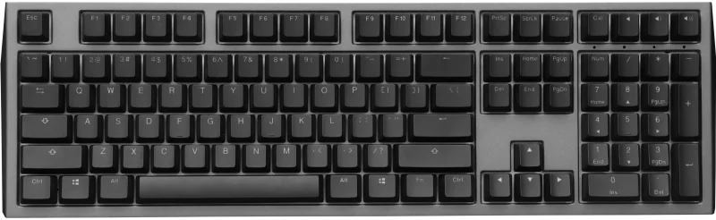 ducky shine 7 gunmetal rgb pbt mechanical keyboard