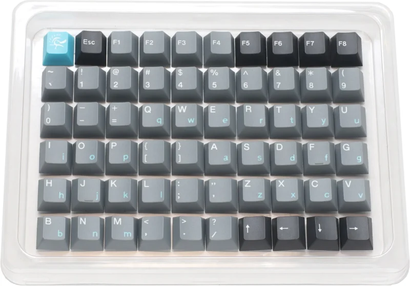 ducky skyline 133 key cherry pbt keycap set