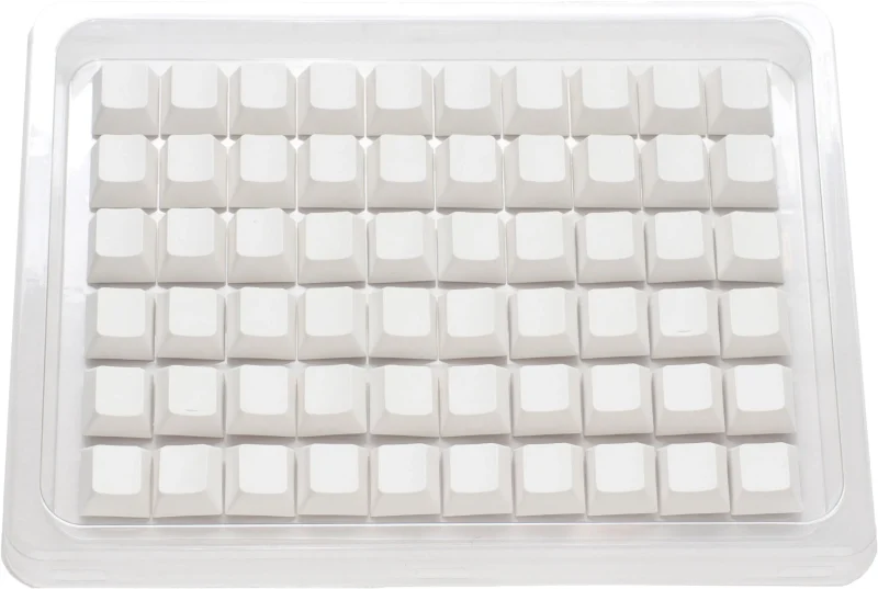 ducky white 132 key pbt cherry profile keycap set