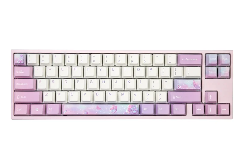 ducky x varmilo miya pro 65 white led pbt mechanical keyboard