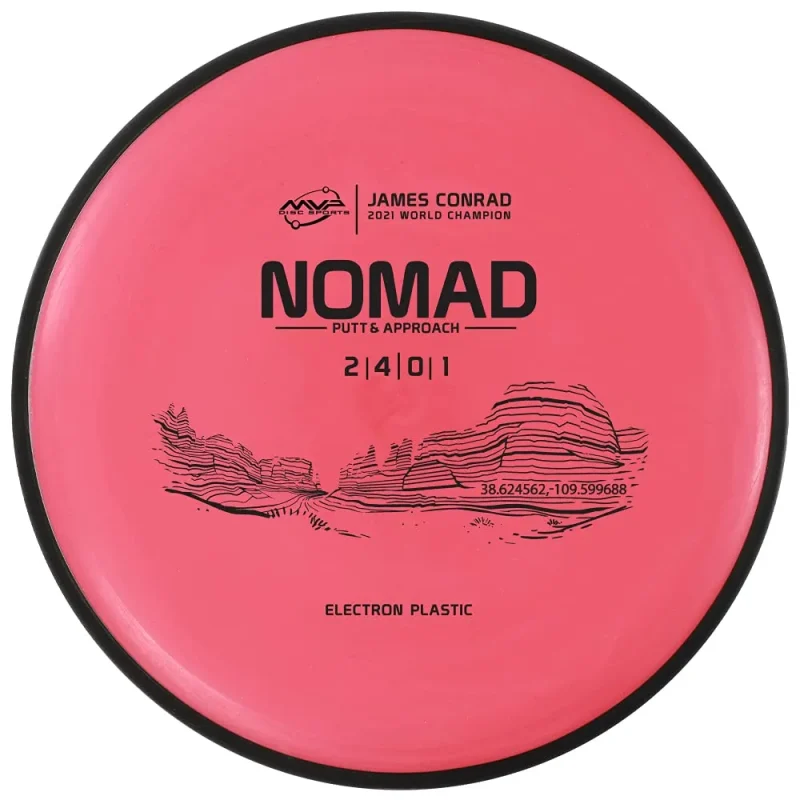 electron nomad disc golf putter colors may vary