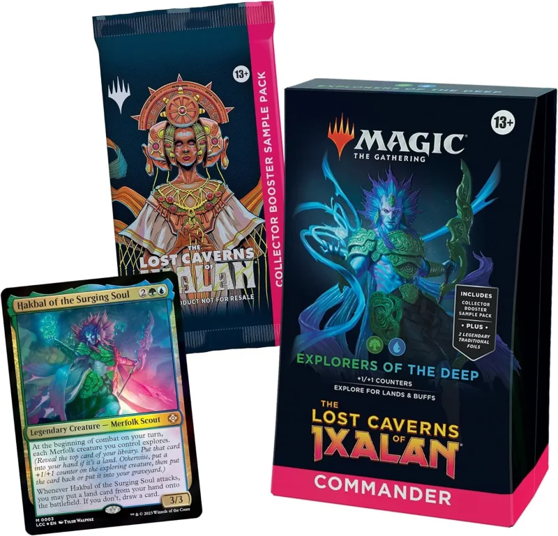 explorers of the deep ixalan commander deck magic the gathering