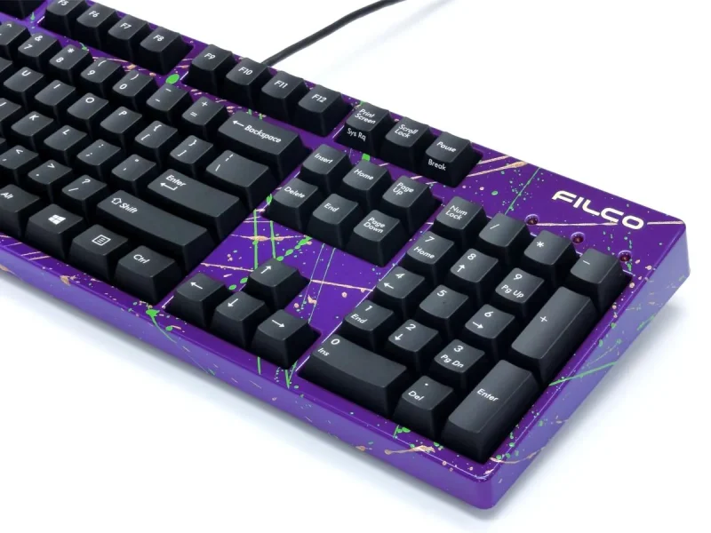 filco mardi gras edition mechanical keyboard full size kobo frame