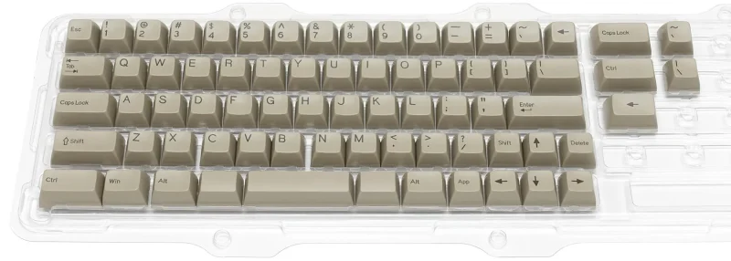 filco minila 72 key sa profile abs keycap set double shot chocolate