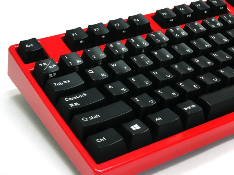 filco tkl italian red kobo frame keyboard