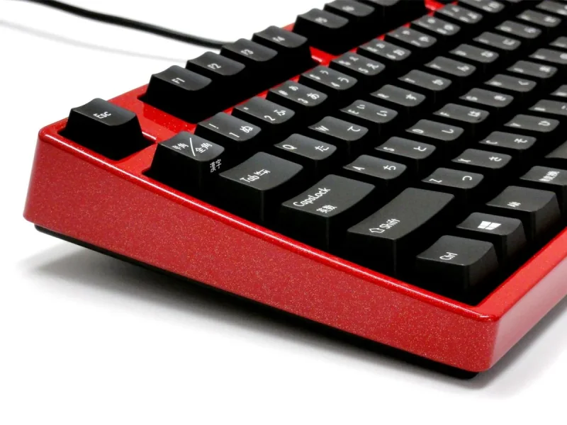 filco tkl red lacquer gold flake kobo keyboard