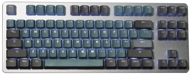 forest green backlit 140 key pbt oem keycap set