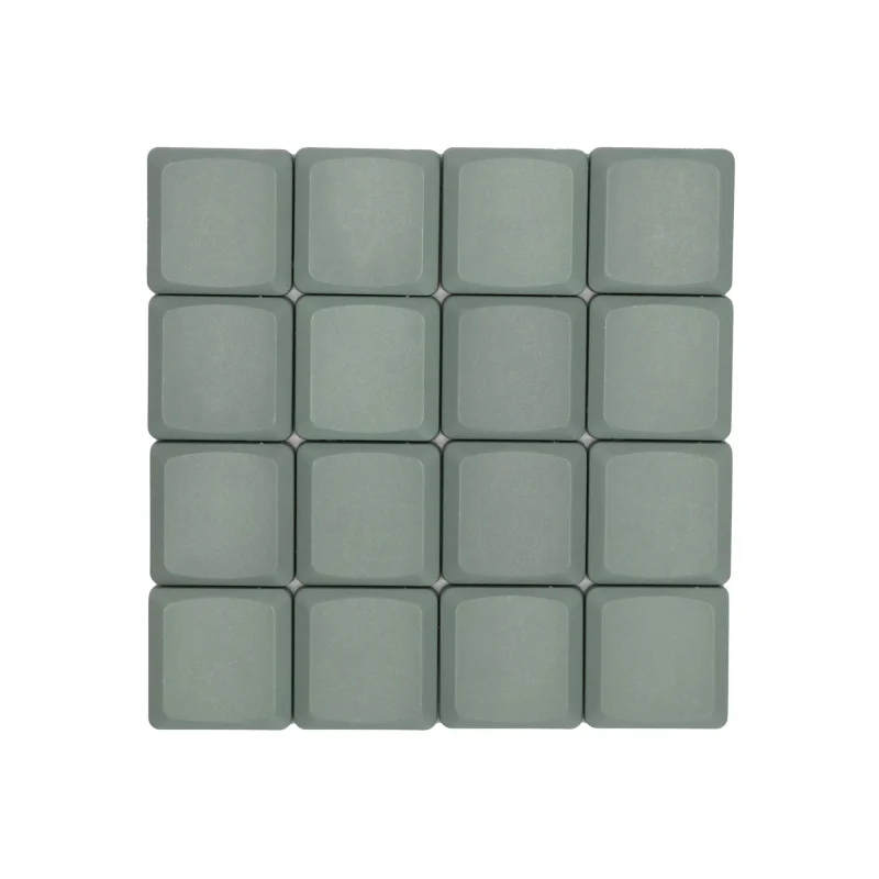 forest green tht 18 key pbt low profile keycap set