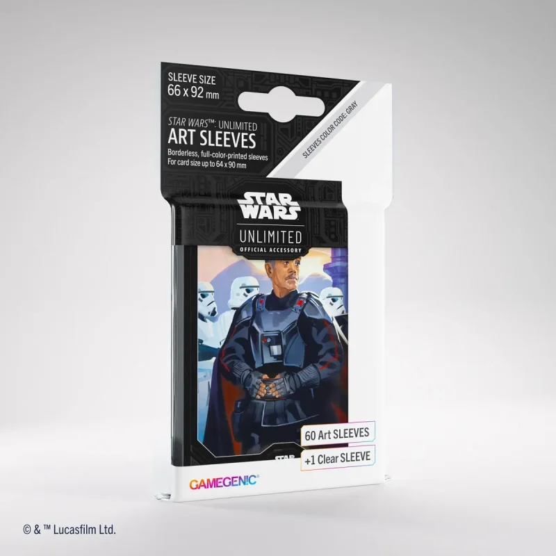 gamegenic star wars moff gideon art sleeve exclusive edition